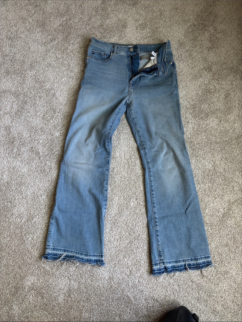 LOFT Women's Light Wash Denim Jeans - Light Blue